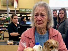 I Paid for a Struggling Grandma at the Grocery Store – Three Days Later, the Clerk Came to My Door with Her Final Request!!