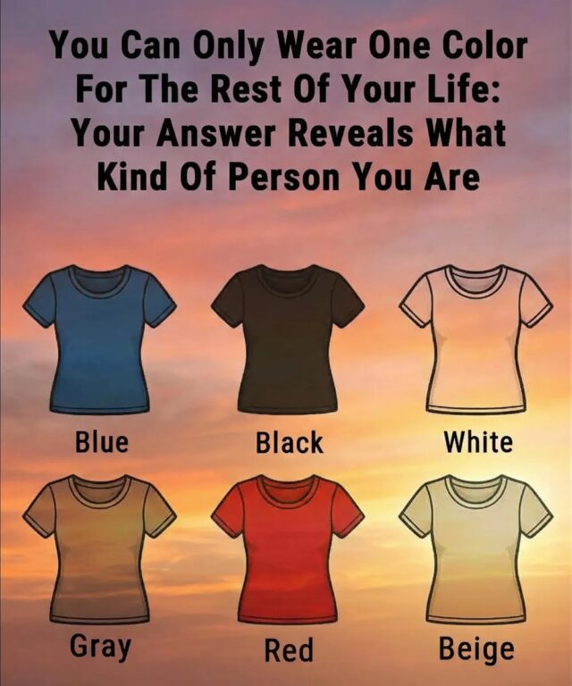 Pick The Color. Your Answer Reveals What Kind Of Person You Are. Check below 👇