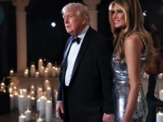 Melania Trump Turns Heads with Elegant Silver Dress at Mar-a-Lago Event
