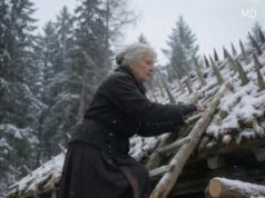 All Summer She Prepared Her Roof, and Winter Showed Everyone Why