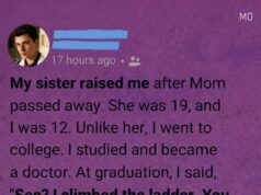 She Held the Ladder: A Sister’s Quiet Sacrifice Behind My Success