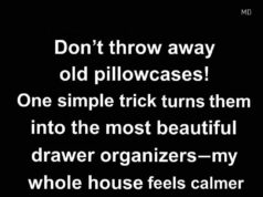 A Simple Pillowcase Trick That Helps Organize Drawers and Reduce Household Waste
