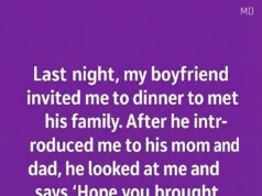 A Memorable Evening: Meeting His Family for the First Time