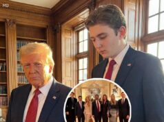 Donald Trump Offers Lighthearted Explanation for Barron Trump’s Height After New Family Photo Draws Attention