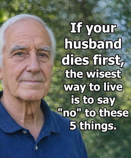 If your partner passes away first — Avoid these 5 mistakes to live peacefully and strongly after 60. 🤔🤔😱... See more