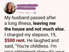 After My Husband Passed, I Charged My Stepson Rent, What He Had Been Doing in Silence Broke Me
