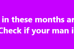How Birth Months May Be Linked to Relationship Traits in Men