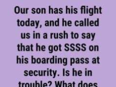 What Is the Significance of SSSS on Airline Tickets?!