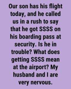 What Is the Significance of SSSS on Airline Tickets