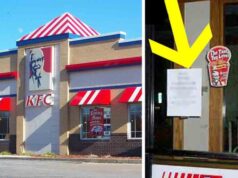 Customers rage over sign on KFC door