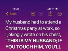 A Playful Party Joke Turned Into a Sweet Reminder of Trust in Our Marriage