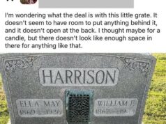 A Grave Marker with a Familiar Design