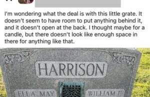 A Grave Marker with a Familiar Design