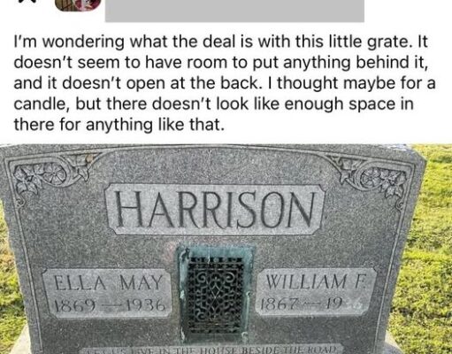 A Grave Marker with a Familiar Design