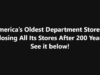 America’s Oldest Department Store Shuts Down After 200 Years