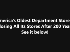 America’s Oldest Department Store Shuts Down After 200 Years