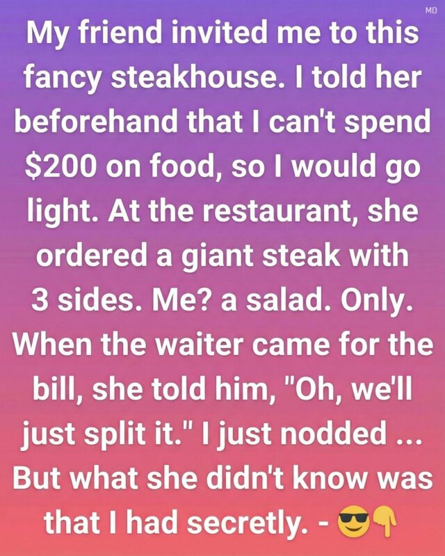 A Fancy Restaurant, A Simple Order, and an Important Reminder