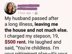 After My Husband Passed, I Charged My Stepson Rent, What He Had Been Doing in Silence Broke Me!