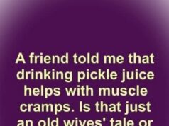 Can Pickle Juice Actually Relieve!