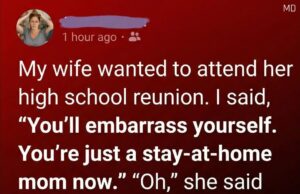 I Dismissed My Wife’s Reunion Plans — Then a Package Arrived That Changed Everything