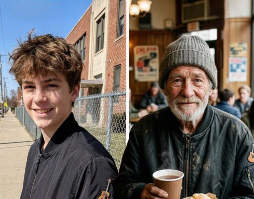 I Saw a Homeless Man Wearing My Missing Son’s Jacket – I Followed Him to an Abandoned House, and What I Found Inside Made Me Nearly Collapse