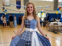 I Sewed My Daughter a Dress for Her Kindergarten Graduation from My Late Wifes Silk Handkerchiefs – A Rich Classmate Mom Called Me Pathetic, but What Happened Next the Whole Town Would Never Forget