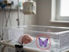 If You See A Purple Butterfly Sticker Near A Newborn, Here is What It Means!