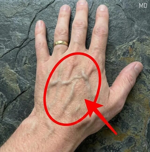 If you have visible veins, it means you are... See more