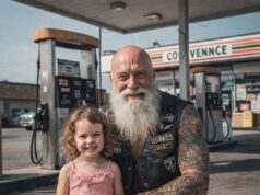 Little Girl Tugged My Vest at the Gas Station and Asked if I Could Be Her Daddy
