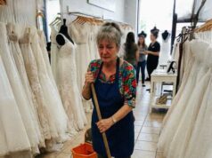 My Fiancée Shoved a 60-Year-Old Cleaning Lady Out of a Bridal Boutique Not Knowing She Was My Mother – My Last Words Came at the Altar Two Days Later!