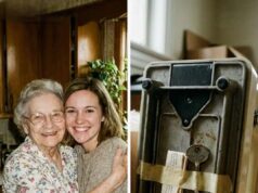 My Grandmother Left Her House to the Neighbor and Gave Me Only Her Old Sewing Machine – Then I Found a Key and a Note Taped to It