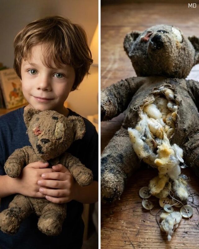My Son Found an Old Teddy Bear in the Grass—What Happened That Night Changed Everything