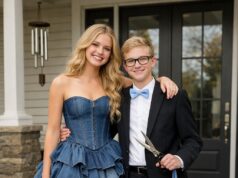 My Stepmom Refused to Buy Me a Prom Dress—So My Brother Made One from Our Mom’s Old Jeans