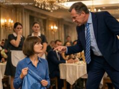 “Pick that up from the floor right now!” — the manager shouted to the waitress, but the entire restaurant stopped when the woman took her apron off and said: “you’re fired.”…..