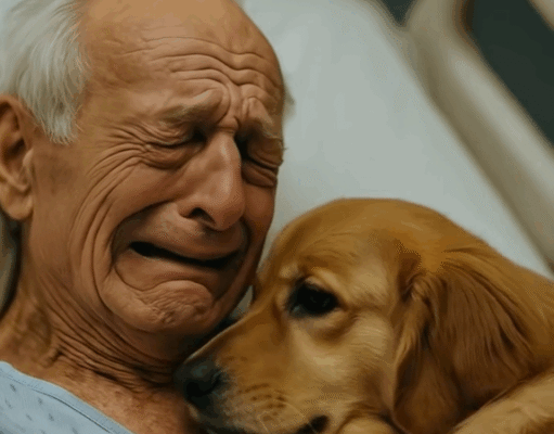 The doctors allowed the dog to enter the room to say goodbye to his owner – a few hours later, the nurse walked in and screamed in horror