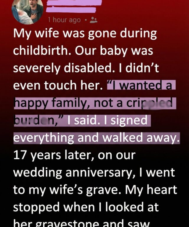 Seventeen Years After Walking Away, a Father Came Back Seeking Forgiveness.