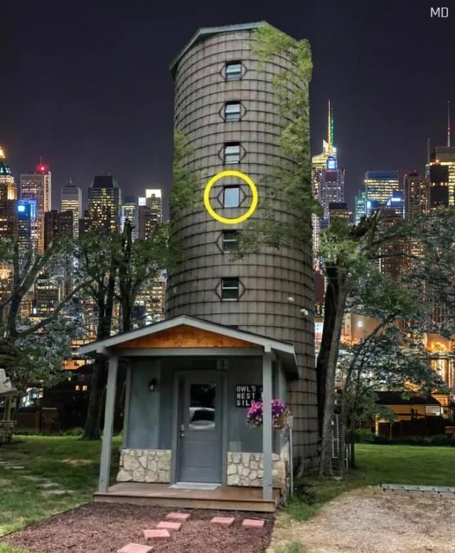 The man transformed an abandoned storage tower into a beautiful two-bedroom house – take a look! Photos in the comments