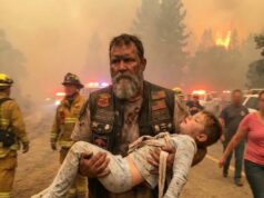 This Biker Carried My Neighbor’s Disabled Son 5 Miles Through A Forest Fire