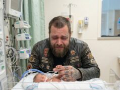 This Biker Hasn’t Left The NICU In 47 Days For A Baby That Isn’t Even His