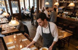 What Helping Restaurant Staff Can Reveal About Everyday Social Behavior