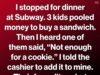 A Small Gesture at a Local Sandwich Shop That Left a Lasting Impression