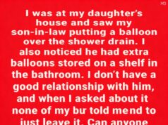 I Noticed My Son-in-Law Covering the Shower Drain With a Balloon—The Reason Was Surprisingly Practical