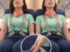 What It Means When Flight Attendants Sit on Their Hands on a Plane