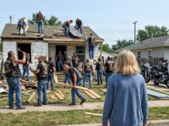 200 Bikers Rebuilt a Widow’s Destroyed Home in 72 Hours and Left Without a Word