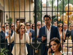 From outside my house, my mother-in-law shouted, “Why is the gate closed?”… A minute later, my husband called me begging me to open it, and I told him, “Put me on speakerphone,” because his whole family was going to find out the truth.