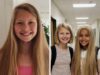 HER SHORT HAIRCUT SPARKED A SCHOOL SCANDAL BUT THE REASON BEHIND HER TRANSFORMATION BROUGHT SIX STRANGERS TO THE PRINCIPALS OFFICE WITH A STUNNING SECRET FROM THE PAST