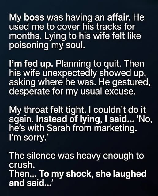 I Thought My Boss Was Hiding an Affair, One Phone Call Proved I Was Completely Wrong