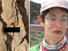 Woman left dangling 70 feet above ocean shares chilling five-word message to rescuer after dramatic ordeal