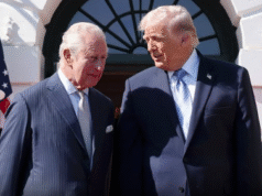 Lip reader claims King Charles appeared to “tell off” Trump immediately after they met