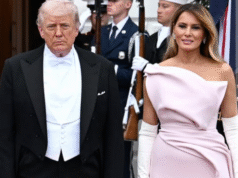 Melania Trump Shocks Royal Protocol With A Pink Dior Gown That Left King Charles Stunned
